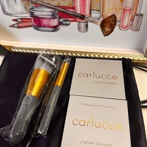 Bundle Carlucce Makeup Set with Brush Carlucce Contour cream Keen Awaken